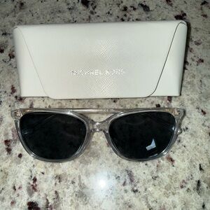 Michael Kors Clear Frame Sunglasses with White Case